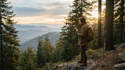 Forest Hike highlight background