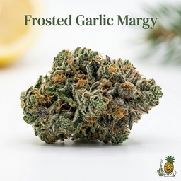 Frosted Garlic Margy cannabis strain